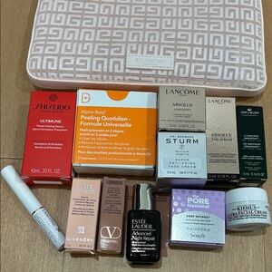 Givenchy Pink and White Cosmetic Set